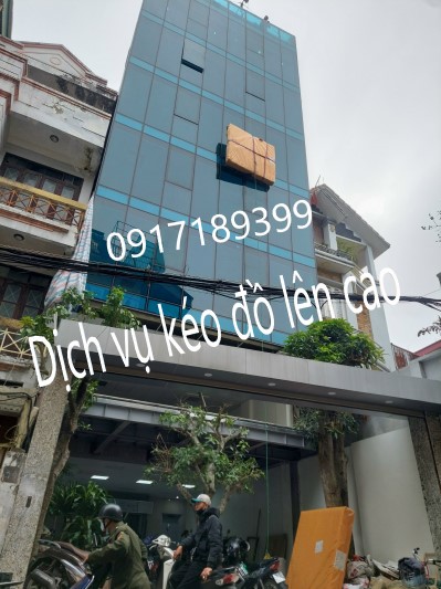 Dịch vụ kéo chuyển đồ lên cao tại Hai Bà Trưng, Hà Nội.